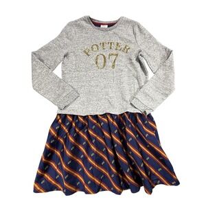Harry Potter Mini Boden Dress 15–16Y Gryffindor Sweater Skirt Sequin Potter 07